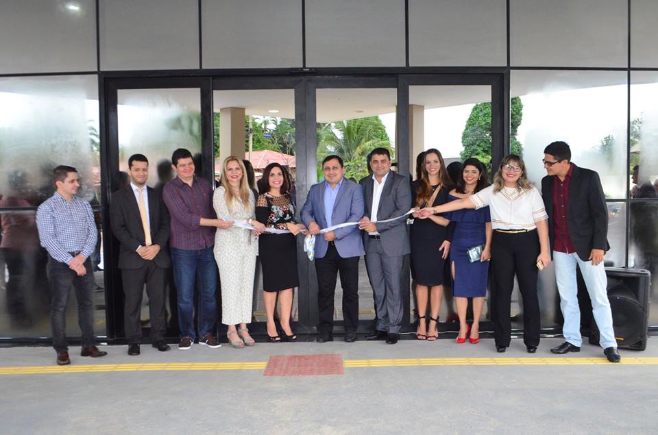 Serrão participa da solenidade de inauguração do novo prédio da Promotoria de Justiça de Laranjal do Jari.